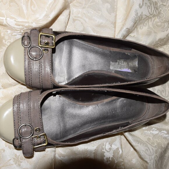 Nine West ballet Shoes Buckle Size 7.5 - Picture 5 of 14